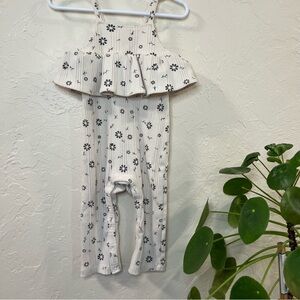 Greyson Mini Floral Ruffle Baby Jumpsuit